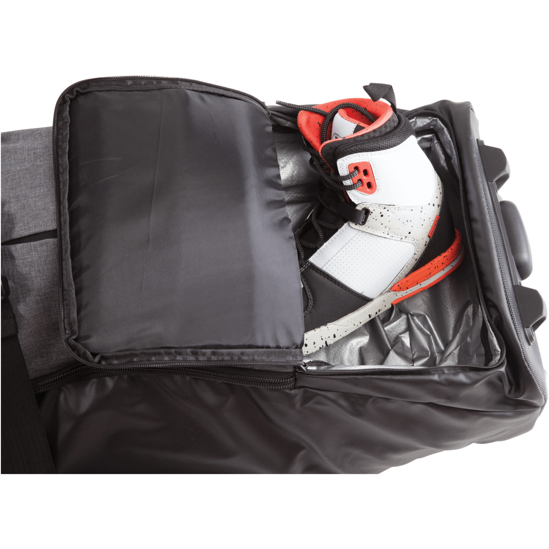 2026 Hyperlite Wheelie Board-tas H25-BAG.1 - Black / Grijs